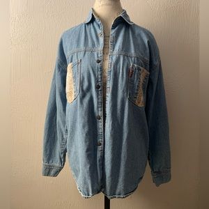 Chico’s denim shirt